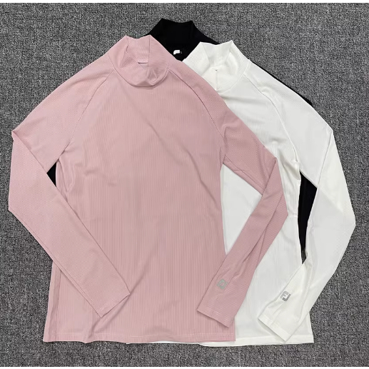 Áo Thun Đánh Golf Tay Dài Cổ Cao Khô Nhanh Thời Trang Xuân Hè Hàn Quốc Mới 2023 Cho Nữ