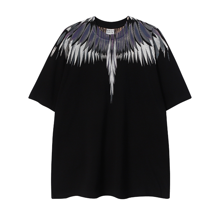 ✨✨Áo Thun Cotton Tay Ngắn In Hình Đôi Cánh Thời Trang size S-XXL