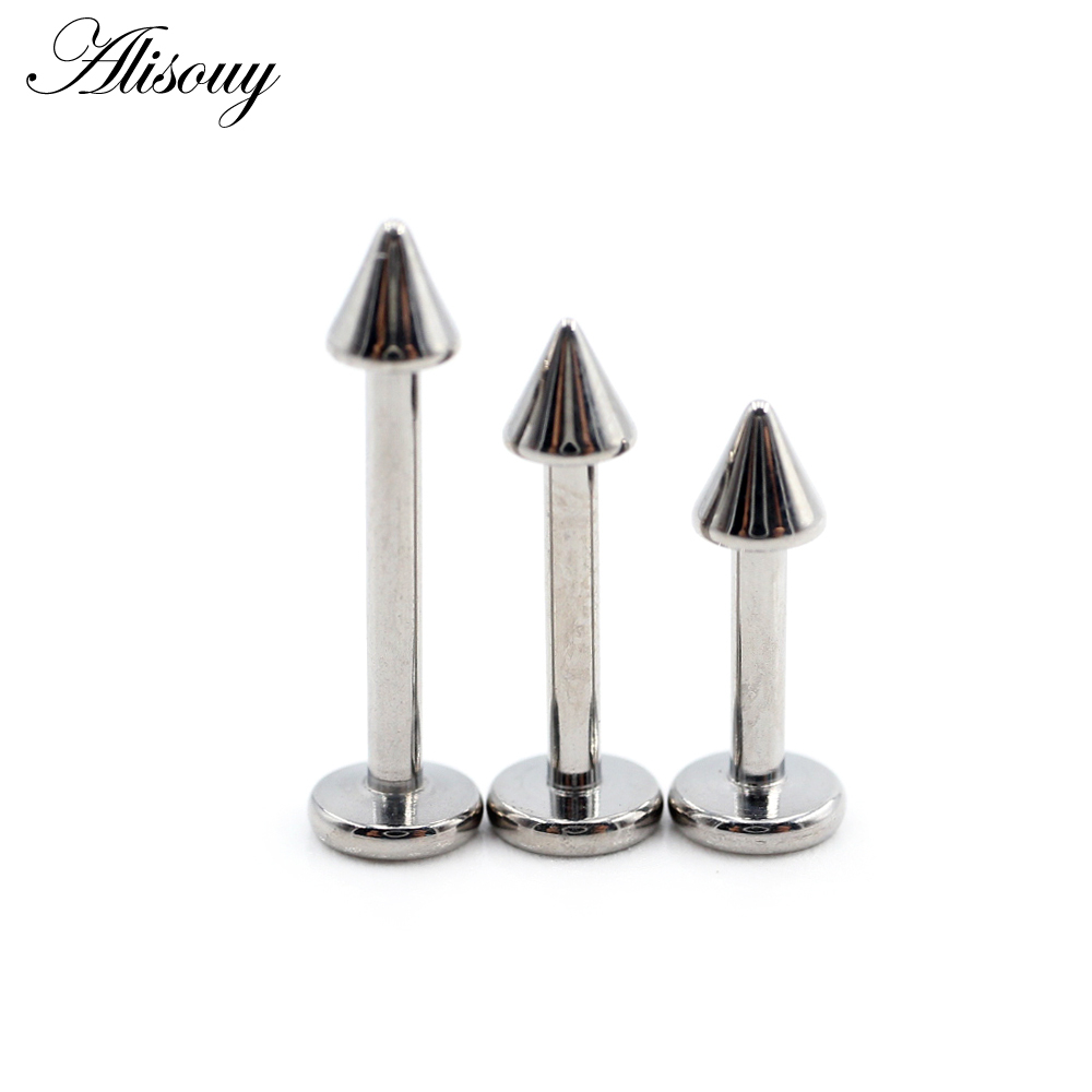 1 Khuyên Xỏ Cơ Thể Hình Nón Bằng Thép Titan