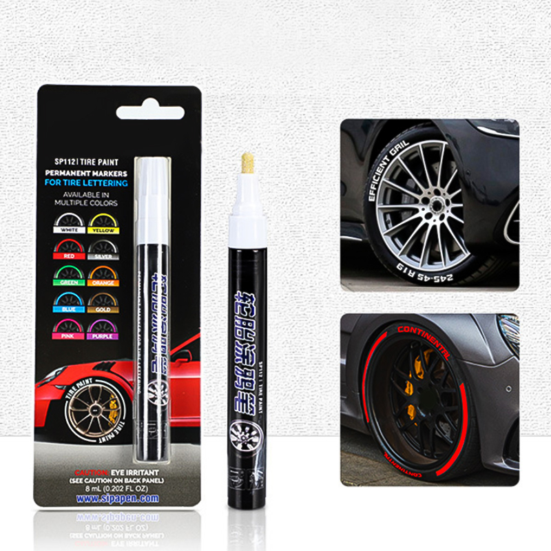 Bút Lông Vẽ Lốp Xe Hơi Không Phai Màu Chống Nước
