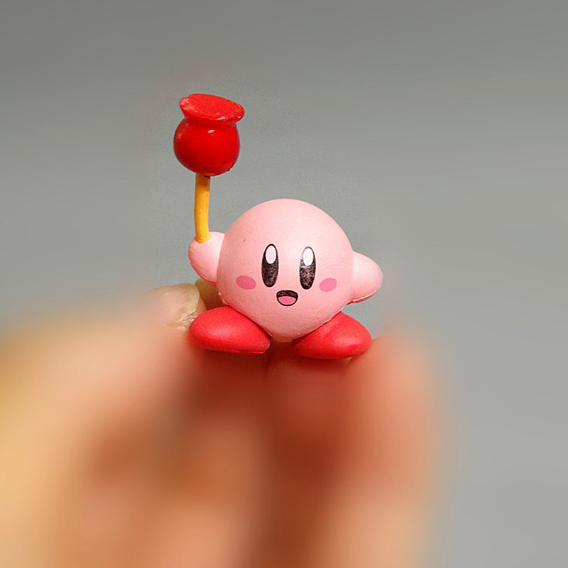 NINTENDO Bộ 4 Mô Hình Nhân Vật Game Kirby 'S Dream Land Đáng Yêu