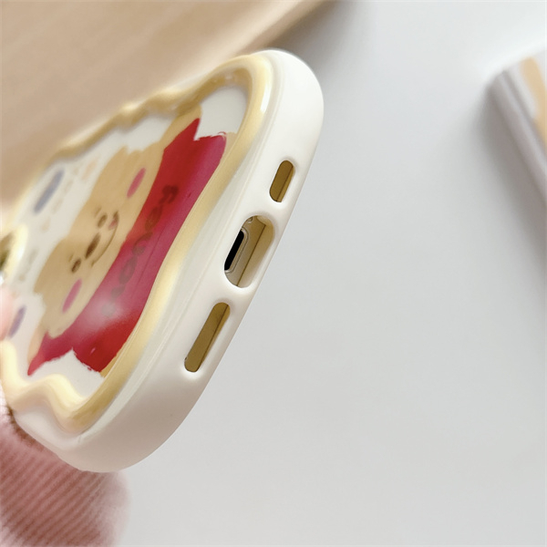 Ốp Điện Thoại Họa Tiết Gấu Winnie Hoạt Hình Cho iPhone 11 12 12Pro 12Promax 13 13Pro 13Promax 14 14Pro 14Promax