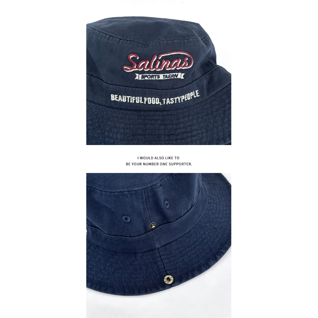 Nón Tai Bèo Vải Cotton Phối Dây Rút Vành Rộng Thời Trang Hàn Quốc Mới 2024 Cho Nữ