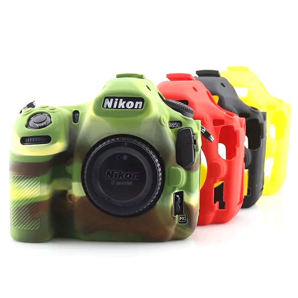 Ốp lưng Nikon D850 Vỏ máy ảnh cao su silicon chuyên nghiệp Vỏ bảo vệ có thể tháo rời CAE cho Nikon D