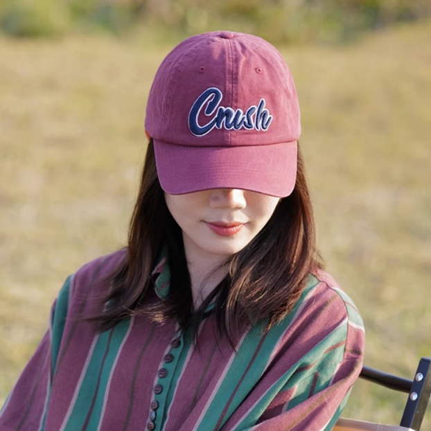 Mũ Lưỡi Trai Thêu Chữ Phong Cách Retro Cá Tính