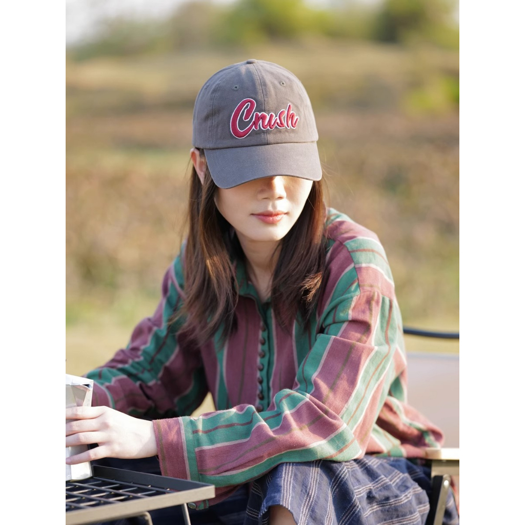 Mũ Lưỡi Trai Thêu Chữ Phong Cách Retro Cá Tính