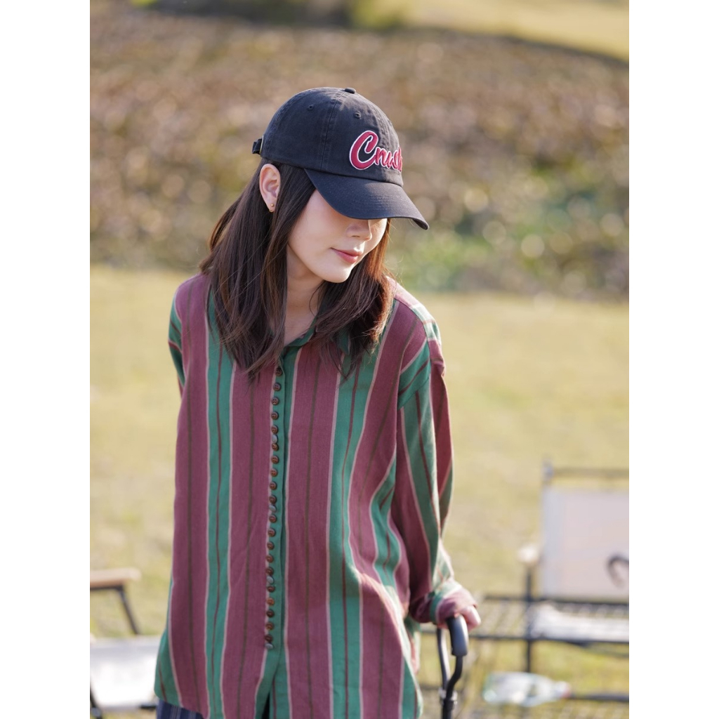 Mũ Lưỡi Trai Thêu Chữ Phong Cách Retro Cá Tính