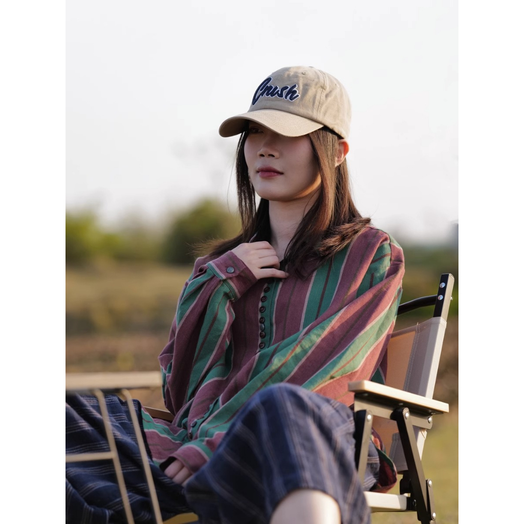 Mũ Lưỡi Trai Thêu Chữ Phong Cách Retro Cá Tính