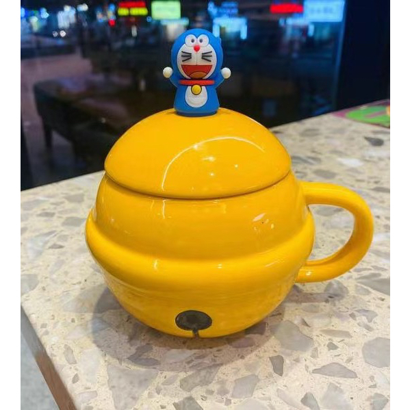 Cốc Hình Doraemon Chịu Nhiệt Độ Cao Hoàn Hảo Cho Nhà Ở / Văn Phòng Và Hàng Ngày Siêu Dễ Thương