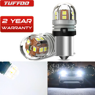 Set 2 Bóng Đèn LED 1156 7506 Ba15s P21w Ánh Sáng Trắng Dành Cho Ô Tô DRL 12V 24V 6000K
