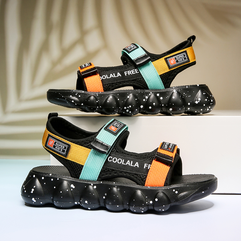 Xăng đan Chống Trượt Thoải Mái Thời Trang Mùa Hè Hàn Quốc Dành Cho Trẻ Em size 28-39