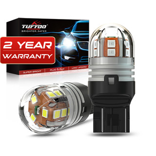 Set 2 Đèn LED 7440 7441 7443 7444 T20 W21W W21 / 5W Ánh Sáng Trắng Dành Cho Ô Tô 12V 24V