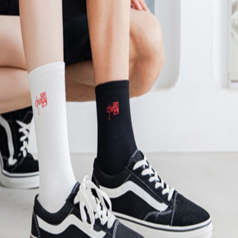 FHYL Đôi Vớ Cotton Thể Thao Bóng Rổ Thời Trang Hàn Quốc Dành Cho Nữ