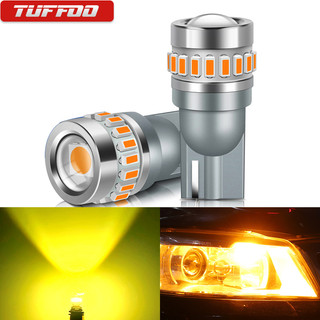 Set 2 Bóng Đèn LED T10 W5W Ánh Sáng Trắng / Vàng / Đỏ / Xanh Dương Chuyên Dụng Cho Xe Hơi