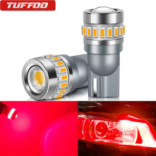 Tuffoo 2 Chiếc T10 W5W Bóng Đèn LED Đỏ Trắng Hổ Phách Vàng Đá Xanh Vôi Bóng Đèn Thay Thế Cho Xe Máy Vị Trí Mái Vòm Nội Thất Lịch Sự Biển Số Dash Nhạc Cụ Đèn Đọc Sách