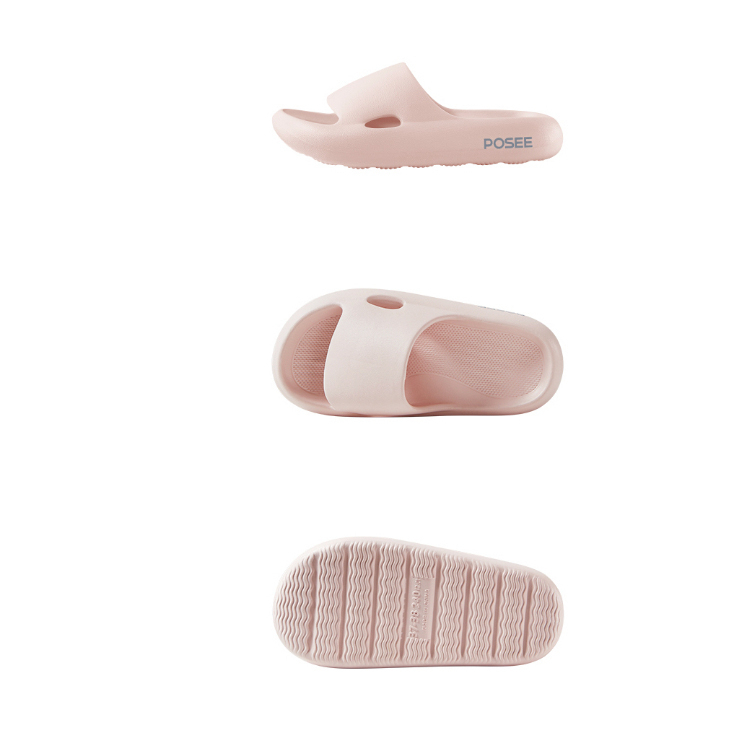 Posee tiktok dép gia đình nữ đế dày nóng bỏng, dép ngoài trời mềm và không trơn vào mùa hè, thích hợp cho phòng tắm và bãi biển