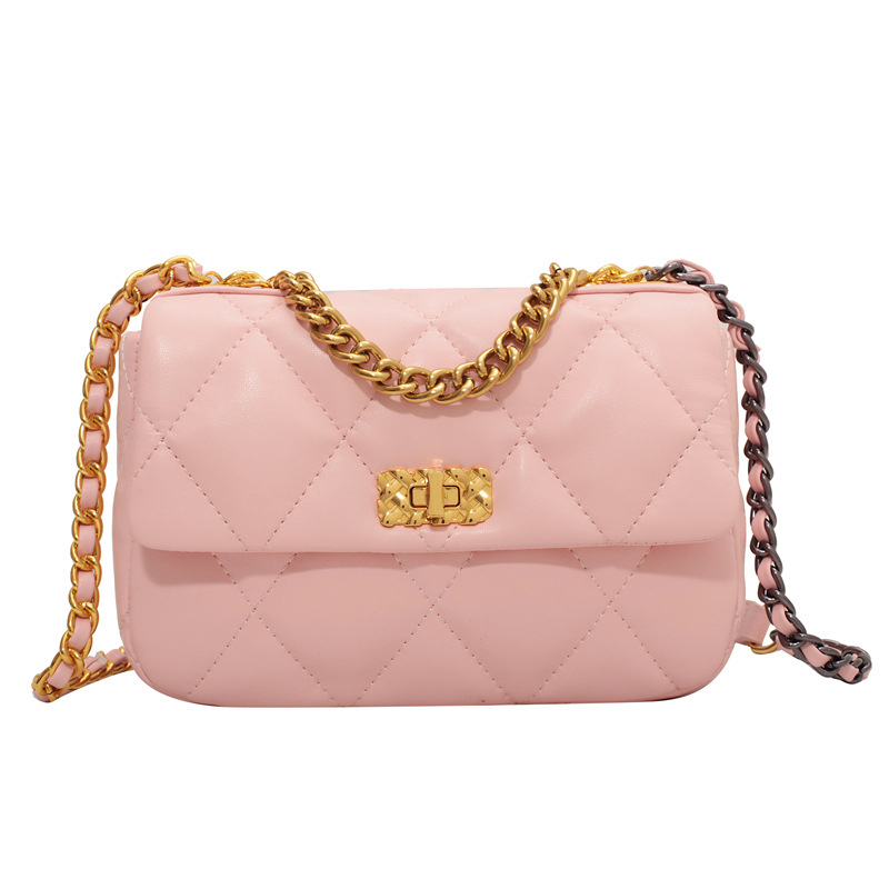 Túi Đeo Vai Phối Dây Xích Thời Trang Dành Cho Nữ