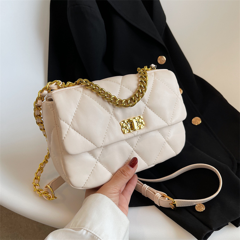 Túi Đeo Vai Phối Dây Xích Thời Trang Dành Cho Nữ