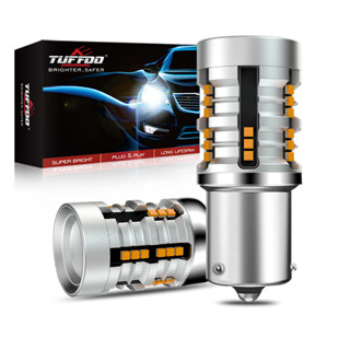 Set 2 bóng đèn LED xi nhan TUFFOO 1156 P21W BA15S PY21W BAU15S 12v cho xe hơi