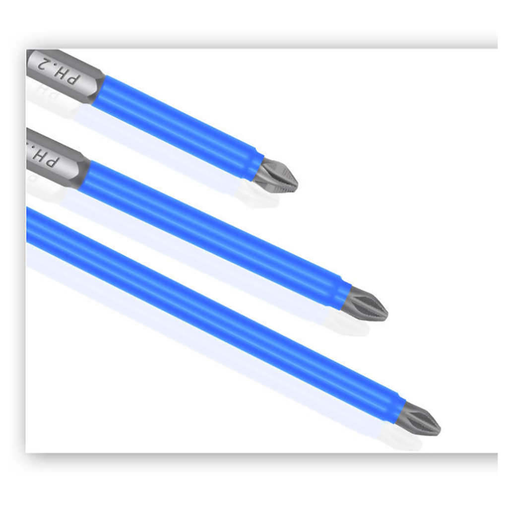 BERT🇻🇳｜Bộ Mũi Tua Vít Nam Châm S2 Bộ Mũi Tua Vít Thép Hợp Kim 1/4 Inch Chuôi Lục Giác Mũi Tua Vít-Hrc58-62