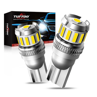 Set 2 Đèn LED T10 6000K Ánh Sáng Trắng / Đỏ / Vàng / Xanh Dương168 W5W T10 Chuyên Dụng Cho Xe Hơi