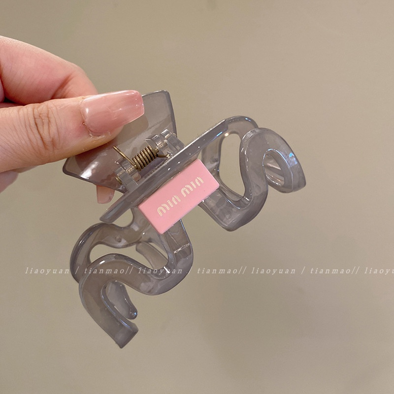 Kẹp Tóc acrylic Đơn Giản Thời Trang Mùa Hè Hàn Quốc Chất Lượng Cao Cho Nữ