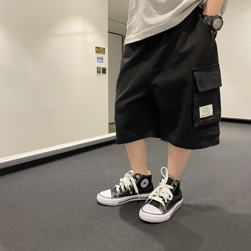 Quần ngắn ống rộng Thoải Mái Thời Trang Mùa Hè Hàng Mới Dành Cho Bé Trai 110-170