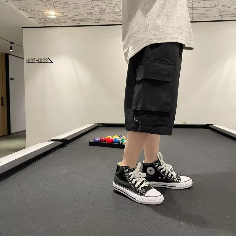 Quần ngắn ống rộng Thoải Mái Thời Trang Mùa Hè Hàng Mới Dành Cho Bé Trai 110-170