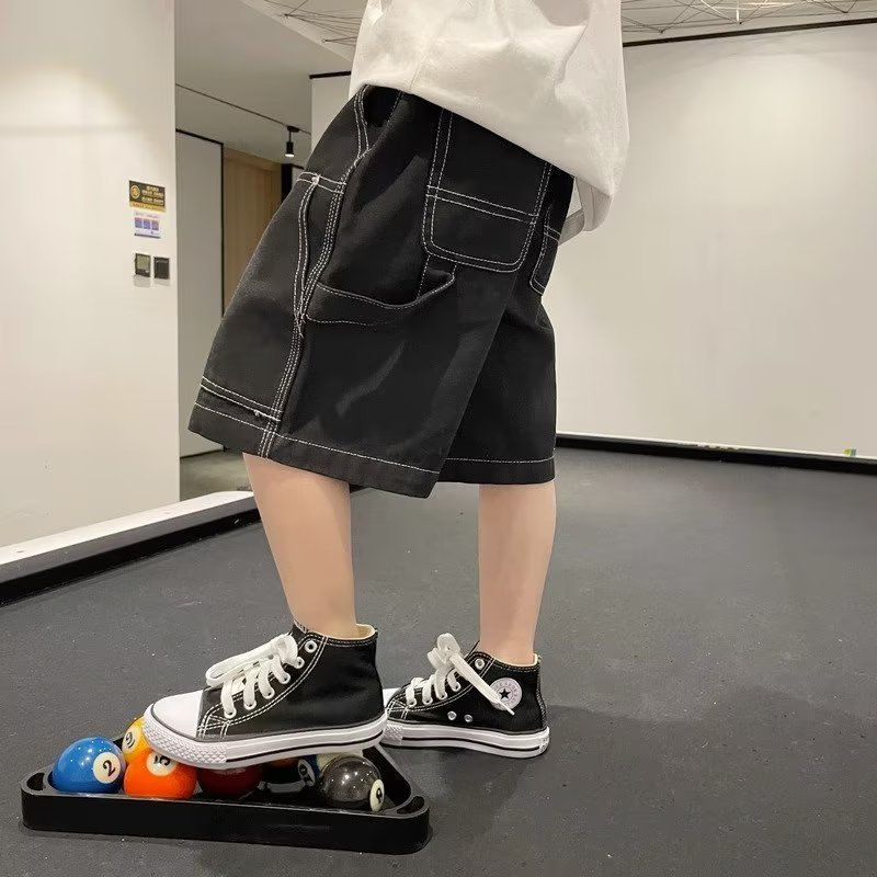 Quần ngắn ống rộng Thoáng Khí Thoải Mái Thời Trang Mùa Hè Hàng Mới Dành Cho Bé Trai 110-170