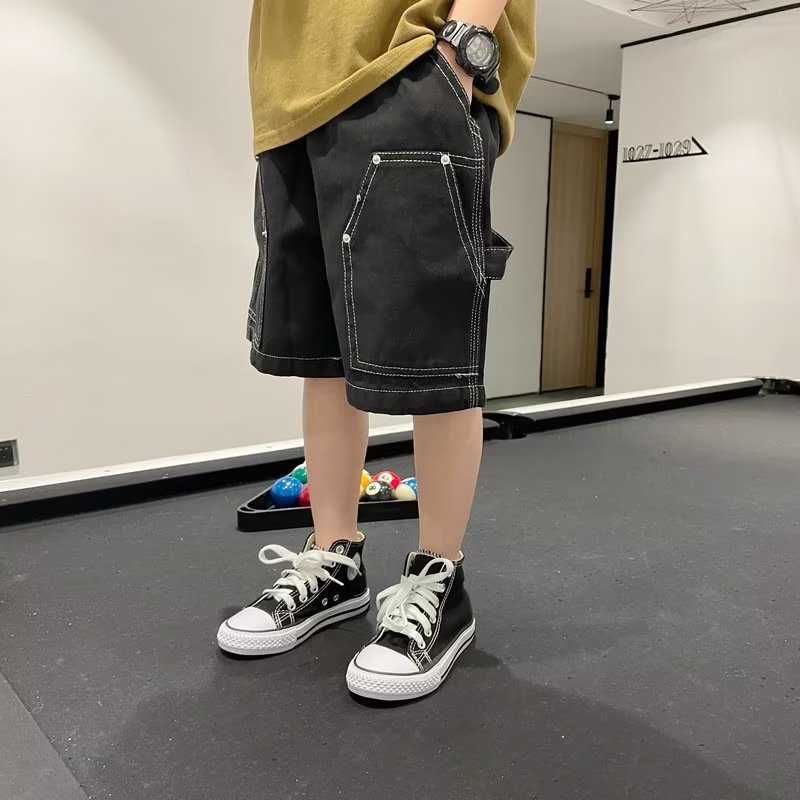 Quần ngắn ống rộng Thoáng Khí Thoải Mái Thời Trang Mùa Hè Hàng Mới Dành Cho Bé Trai 110-170