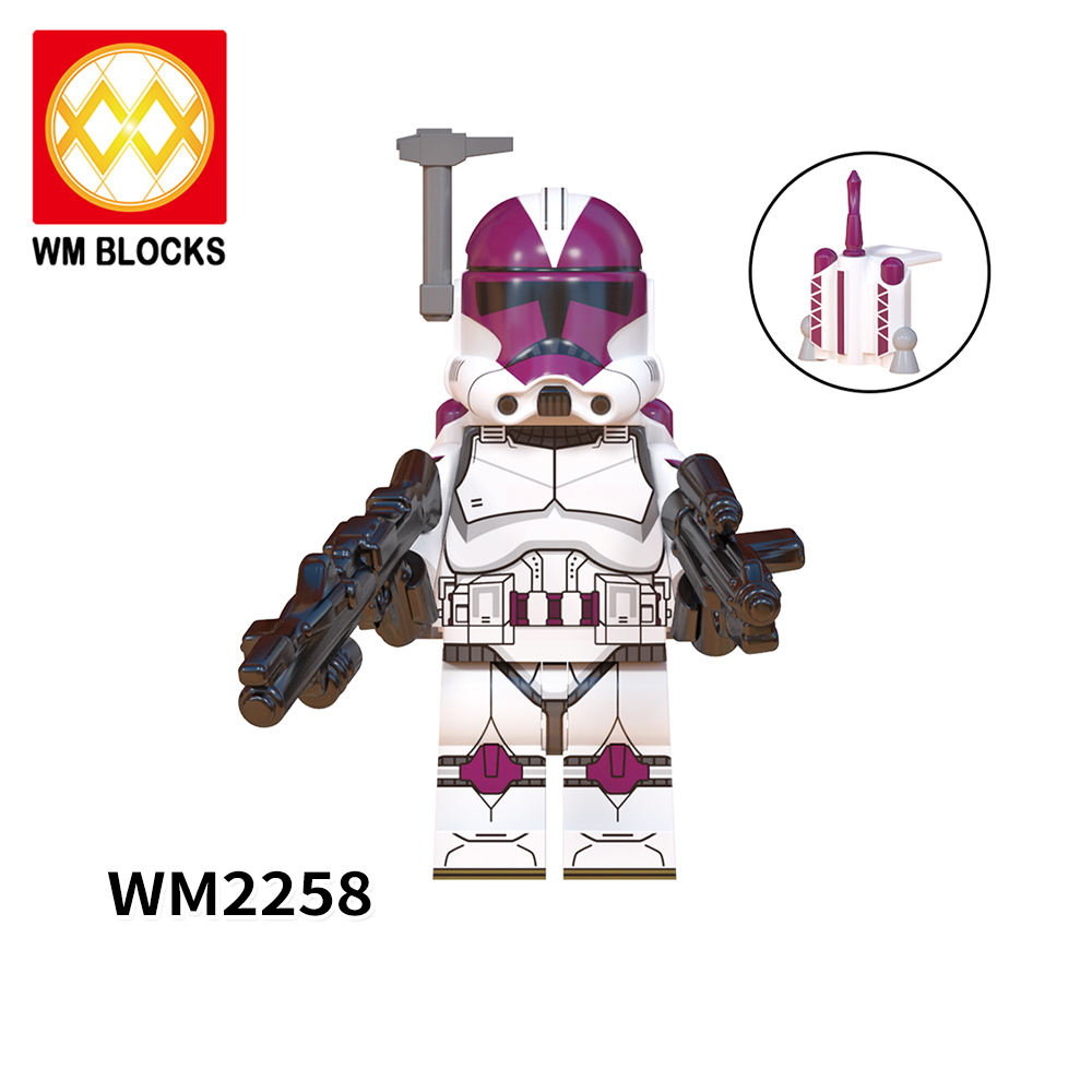 Mô Hình Đồ Chơi Nhân Vật Star Man 4 Quân Đội Biển Mini WM6127