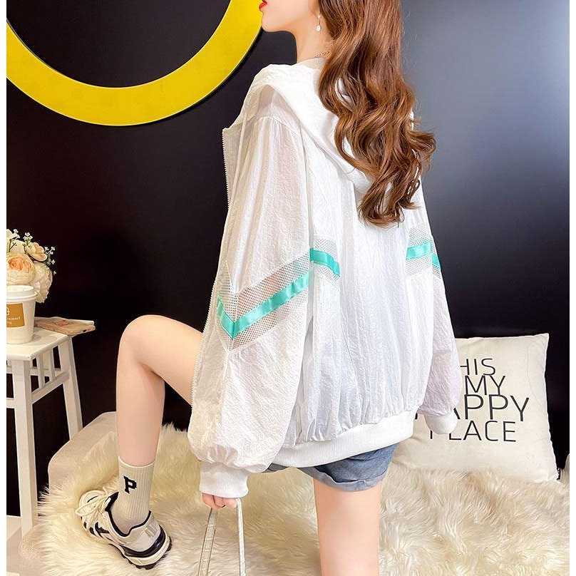 Áo Khoác Chống Nắng Dáng Rộng Thoáng Khí Phong Cách Hàn Quốc Thời Trang Mùa Hè Hàng Mới