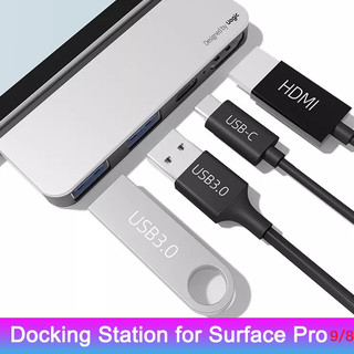 Trạm Hub Chia Cổng USB 3.0 * 1 Cổng USB 2.0 * 1 Cho Microsoft Surface Pro9 / 8 UOGIC Pro9 / 8