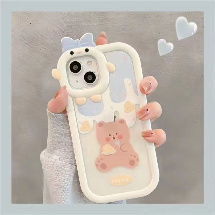Ốp lưng Infinix Hot 30i Hot 30 Play Hot 10 Play 11 Play Hot 9 Play Hot 20 Play 4G Hot 20i X665E Hot 20 4G Hot 30 Hot 10 Lite X657B Sáng tạo hoa nhỏ trong suốt chống rơi trường hợp điện thoại