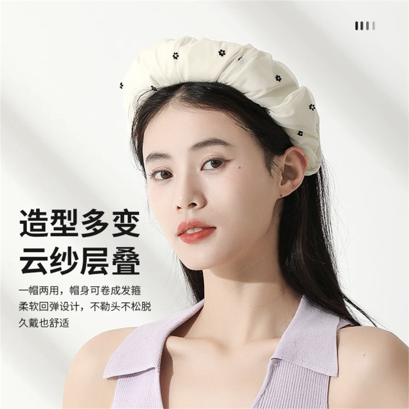 Mũ Chống Nắng Hai Cách Sử Dụng Họa Tiết Hoa Nhỏ Xinh Xắn Thời Trang Dành Cho Nữ