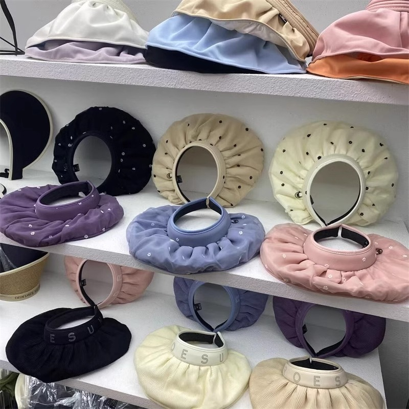 Mũ Chống Nắng Hai Cách Sử Dụng Họa Tiết Hoa Nhỏ Xinh Xắn Thời Trang Dành Cho Nữ