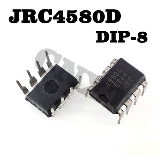 5pcs njm4580d jrc4580d jrc 4580d dip-8 op chip khuếch đại