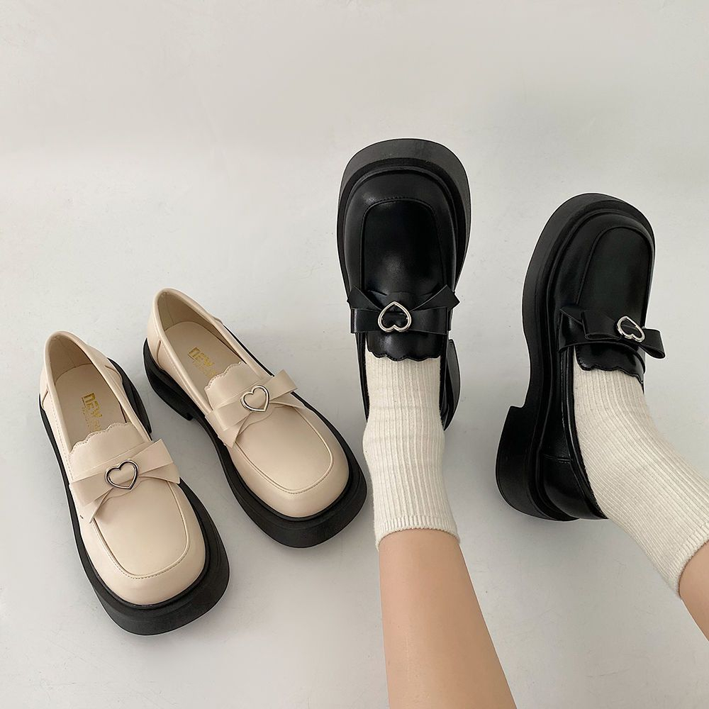 Giày YAOLI Mary Janes đế dày nâng chiều cao chống trượt thời trang cho nữ