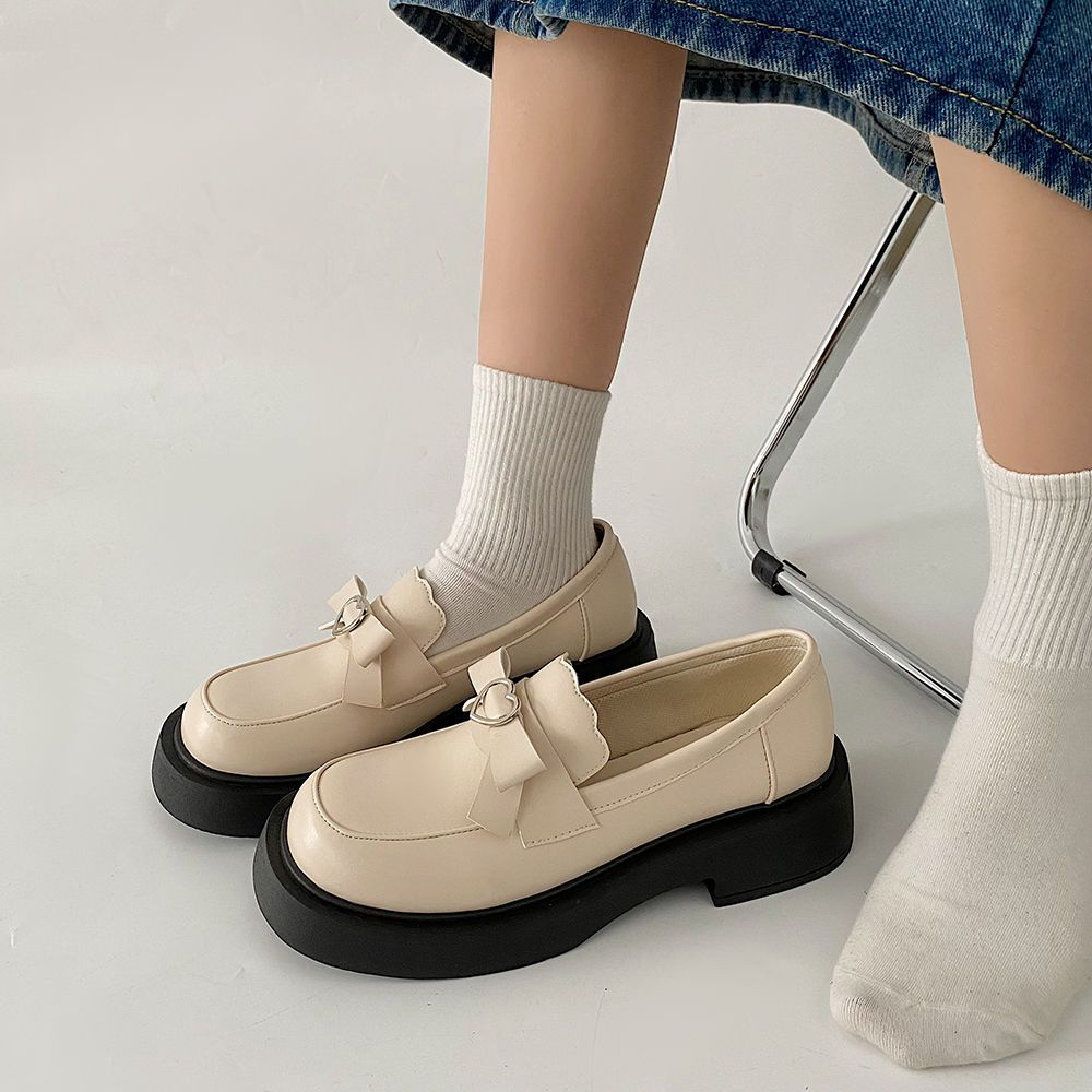 Giày YAOLI Mary Janes đế dày nâng chiều cao chống trượt thời trang cho nữ