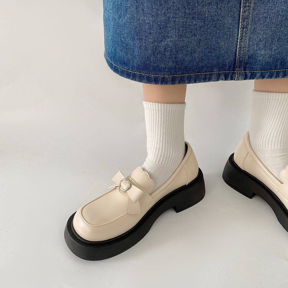 Giày YAOLI Mary Janes đế dày nâng chiều cao chống trượt thời trang cho nữ