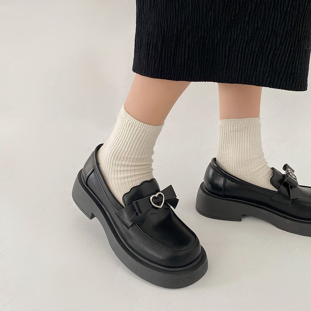 Giày YAOLI Mary Janes đế dày nâng chiều cao chống trượt thời trang cho nữ