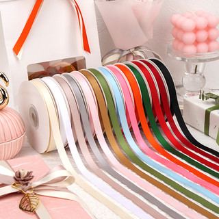 Cuộn Dây Ruy Băng Hai Mặt 9mm Rộng 18.2metres / Cuộn DIY Bằng polyester Đa Ứng Dụng