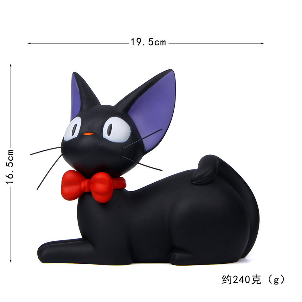Mô Hình Chú Mèo Đen 25.5cm Tự Làm Ghibli Miyazaki Kiki 'S Delivery Service