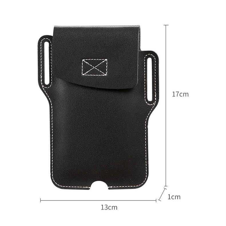 Túi Da Đeo Hông Đựng Điện Thoại Phong Cách Thể Thao Cho Nam