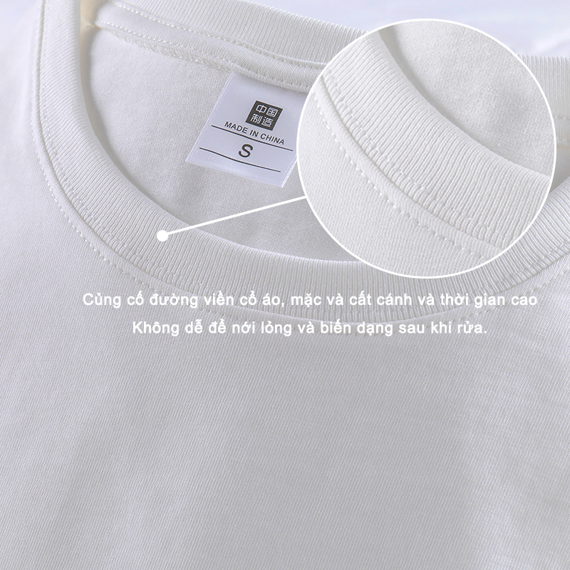 ihkke áo thun unisex Áo Thun Cotton In Hình Gấu Không Gian Dễ Thương Cho Nam Và Nữ Oversize áo phông nữ 100%Cotton