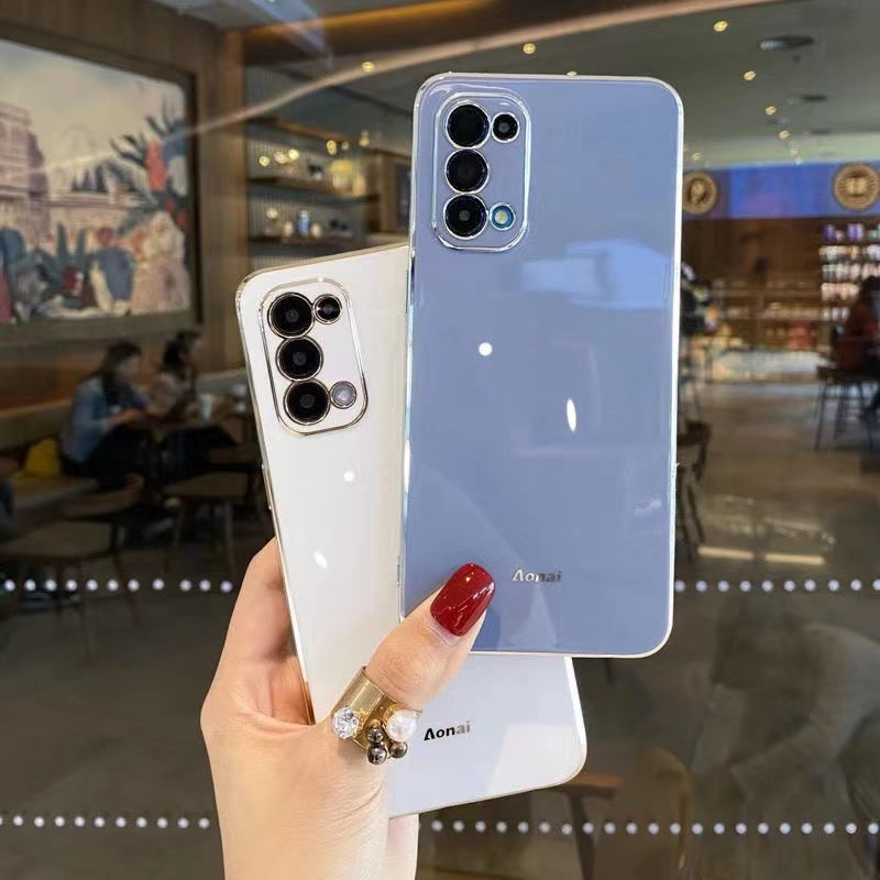 Ốp lưng Huawei Y9S Y9 2019 Y9 Prime 2019 Y7 2019 Y8P Y6P Y7A Y6 Pro 2019 Y7 Pro 2019 Y6 2019 Y6S Y6 Prime 2019 Y7 Prime 2019 ốp lưng Cao cấp thoải mái thẳng cạnh mạ chống rơi điện thoại trường hợp