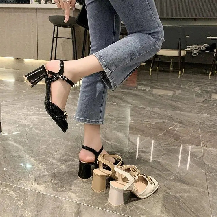 Giày Cao Gót Mũi Nhọn Phong Cách Hàn Quốc Thời Trang Cho Nữ