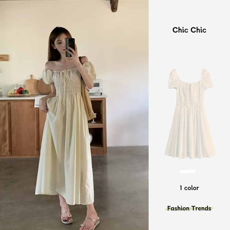 Chic váy nữ Đầm Body Cho thời váy trang hàng cao cấp tính cách 2023NEW JUN0501