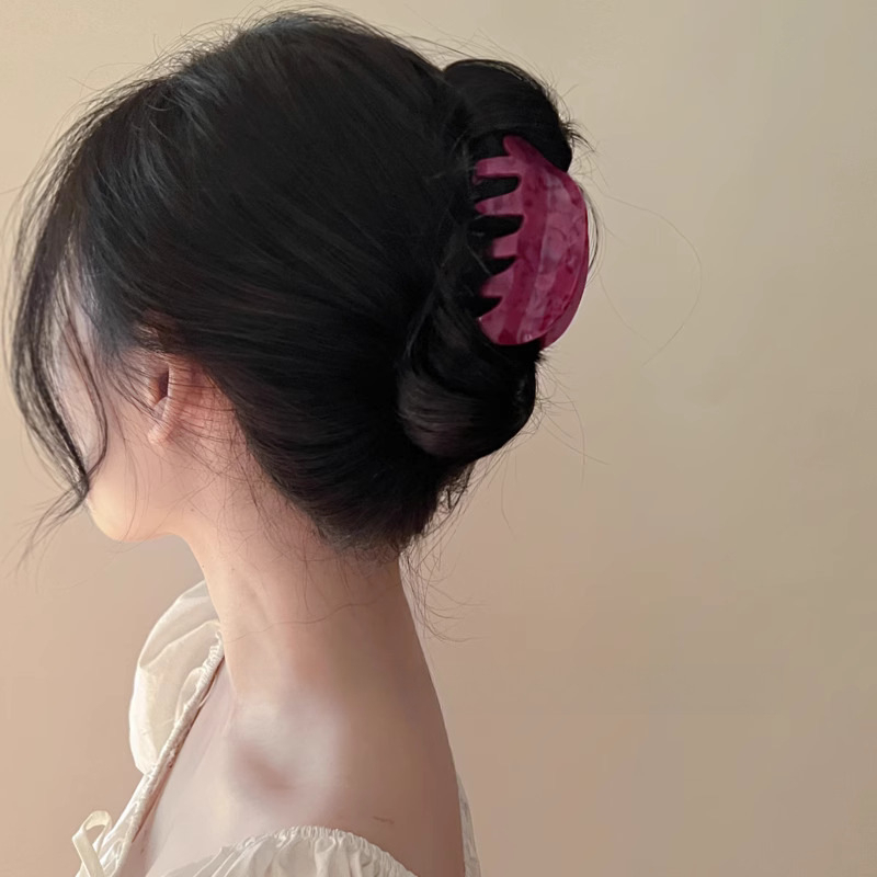 Kẹp Tóc Phong Cách Châu Âu Hàn Quốc Màu Trắng Đỏ cherries Axit Grabb Cá TíNh Cho Nữ