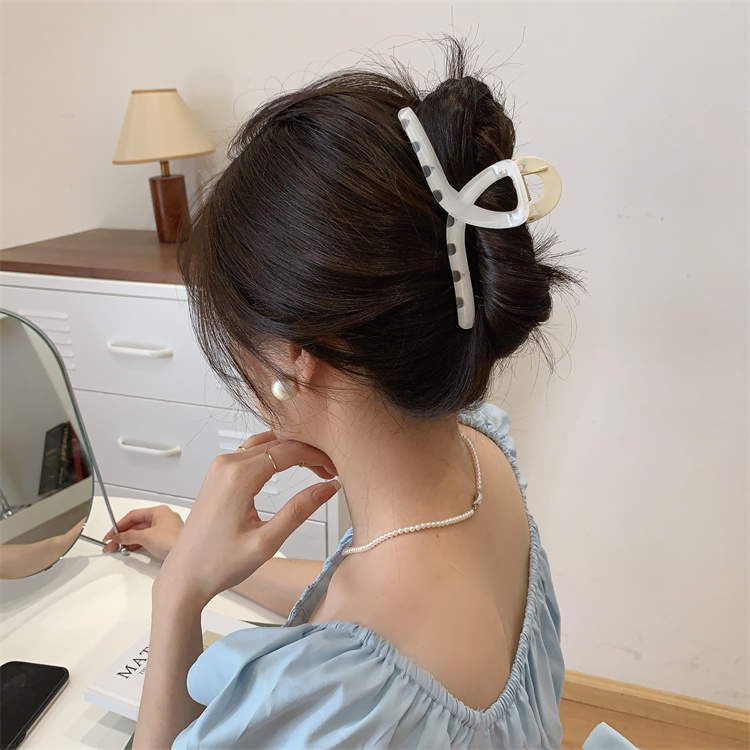 Kẹp Tóc Lớn Màu Kẹo Ngọt Thời Trang Mới 2023 Dành Cho Bạn Nữ